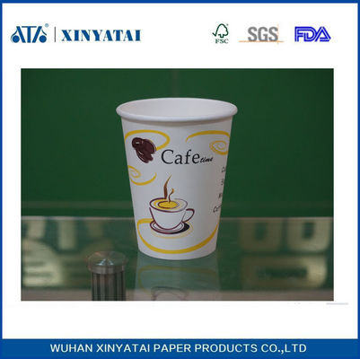 중국 처분할 수 있는 서류상 음료는 친절한 Eco를 - 인쇄하는 10oz 주문 로고를 받아 넣습니다 협력 업체