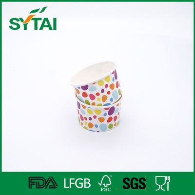 중국 3-32oz 뚜껑, 관례를 가진 처분할 수 있는 아이스크림 컵은 아이스크림 컵 ISCO9001를 인쇄했습니다 협력 업체