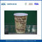 사용자 정의 로고 인쇄 더블 벽 절연 일회용 종이 컵 협력 업체