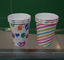 관례는 뜨거운 음료/커피를 위한 백색 까만 처분할 수 있는 종이컵을 인쇄했습니다 협력 업체