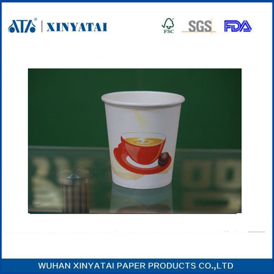 중국 이중벽 종이 커피 컵, 절연 종이 에스프레소 컵 코팅 처분 할 수있는 PE 협력 업체