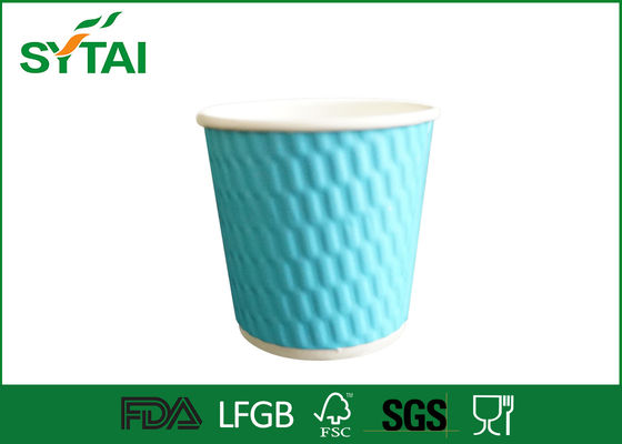 중국 4온스 8온스 다채로운 주문을 받아서 렉소 인쇄 리플 종이 컵, 절연 종이 커피 컵 12온스 협력 업체