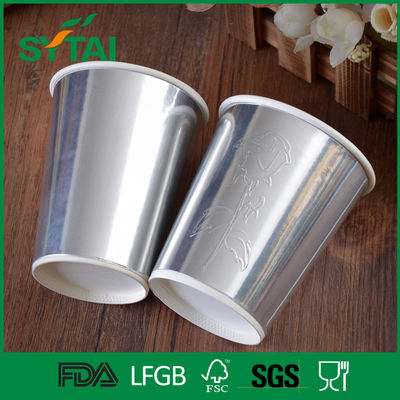 중국 뜨거운 음료, 뜨거운 커피 종이컵 금/짜개진 조각 색깔을 위한 주문 처분할 수 있는 컵 협력 업체