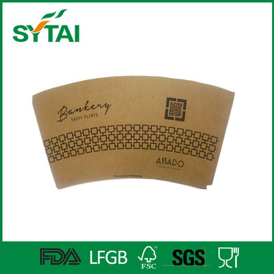 중국 FDA SGS는 인쇄된 로고를 가진 종이컵 팬/장, 주황색 색깔을 주문을 받아서 만들었습니다 협력 업체