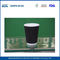 사용자 정의 로고와 함께 검은 일회용 생 분해성 리플 벽 종이 컵 인쇄 협력 업체