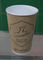 뜨겁고/찬 음료를 위한 주문 로고 절연제 Skidproof 잔물결 커피 잔 편평한 덮개 협력 업체